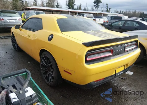 2017 Dodge Challenger Sxt из США, поврежденный, VIN 2C3CDZAG3HH665651